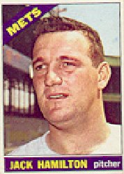 1966 Topps Baseball Cards      262     Jack Hamilton